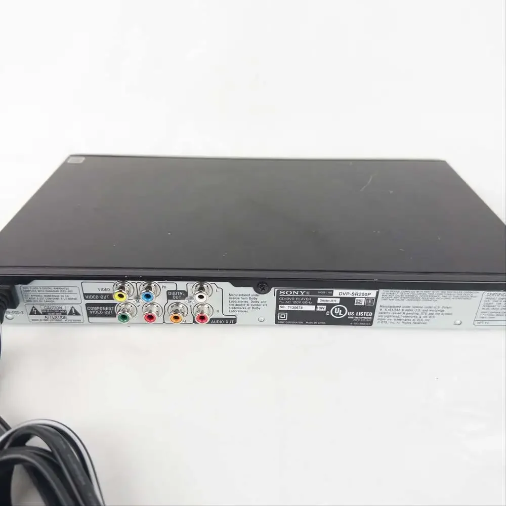 Sony DVP-SR200P Progressive Scan CD/DVD Player